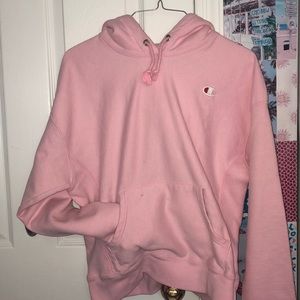 Pink Champion Reverse Weave Sweatshirt